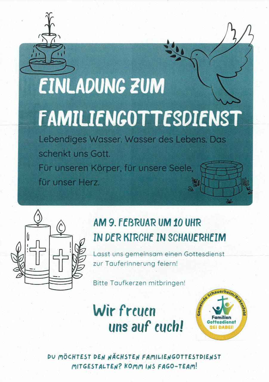 Familiengottesdienst 09.02.2025